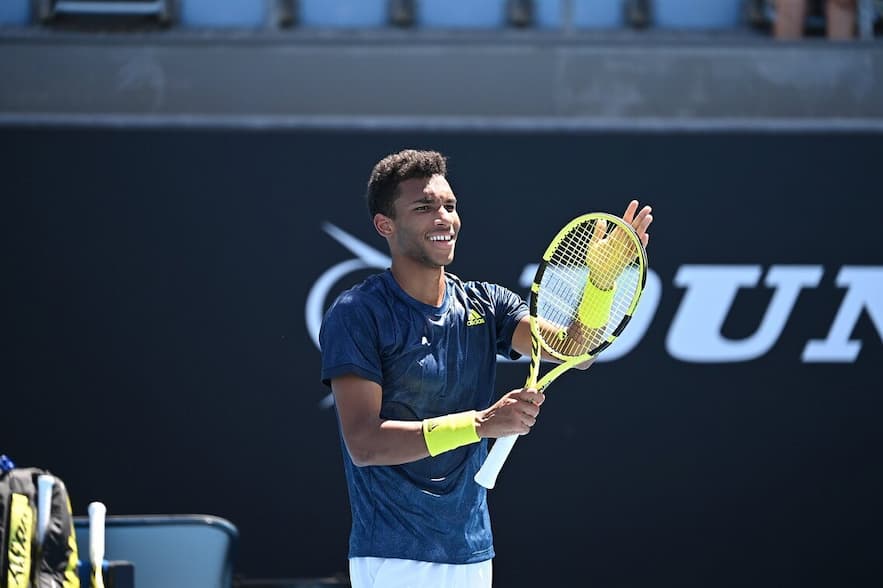 Le joeur de tennis Felix Auger-Aliassime